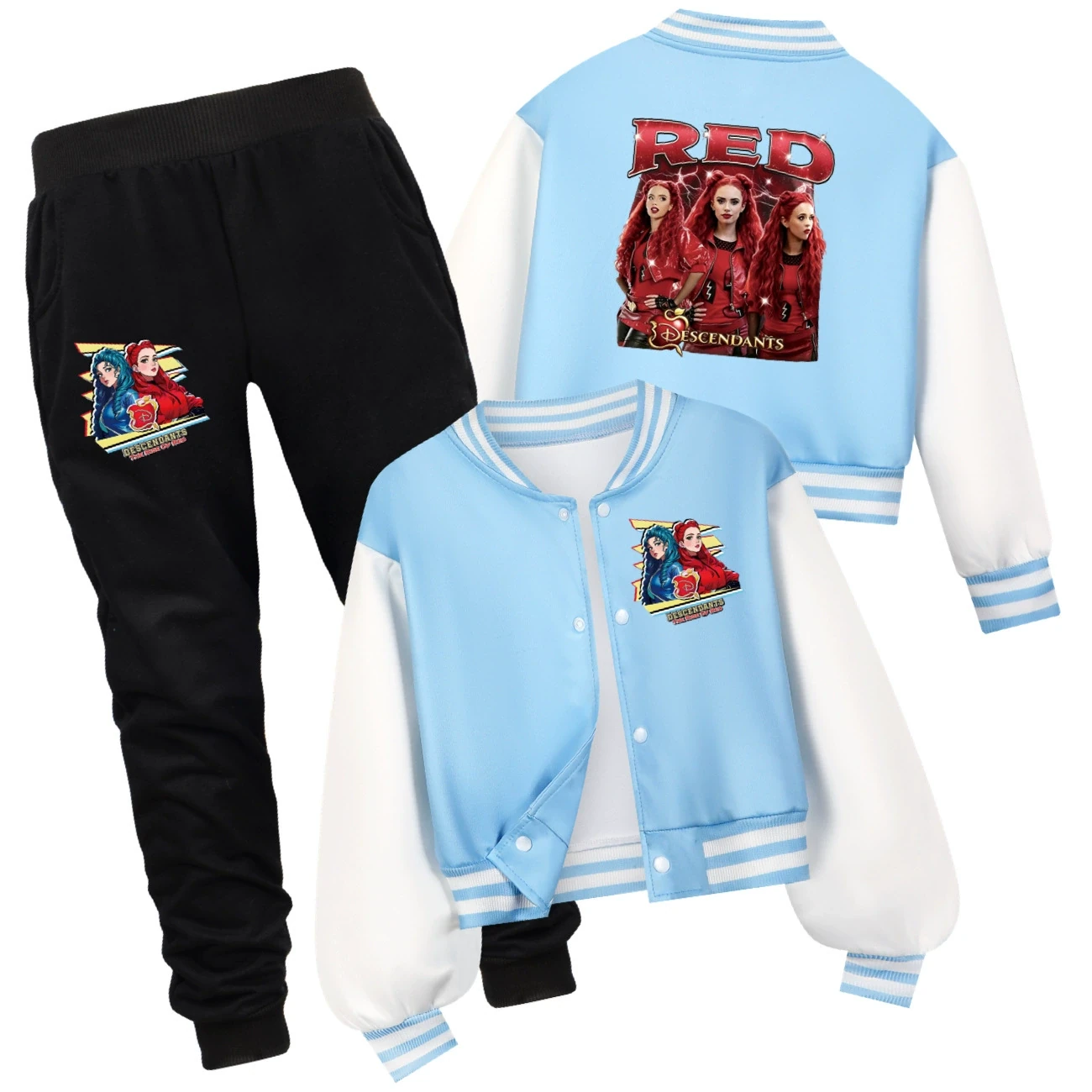 Playtime Varsity Layering Set — 5797 Edition, Style 09 · Set · Light Blue