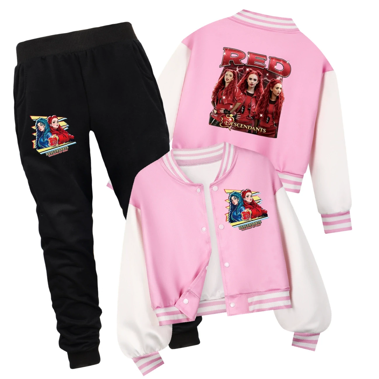 Playtime Varsity Layering Set — 5797 Edition, Style 12 · Set · Pink