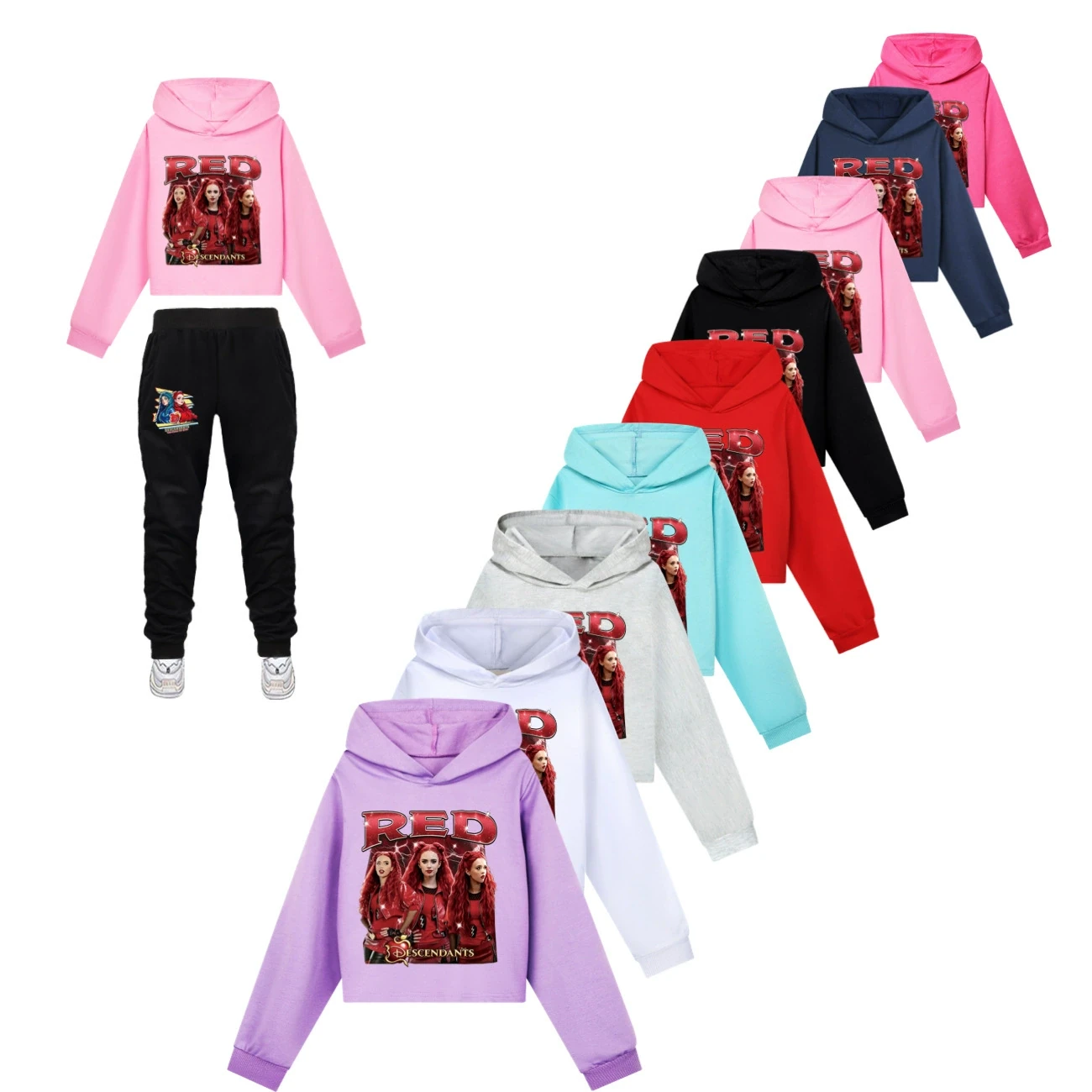 Cropped Hoodie Set — 5797 Edition, clean product view