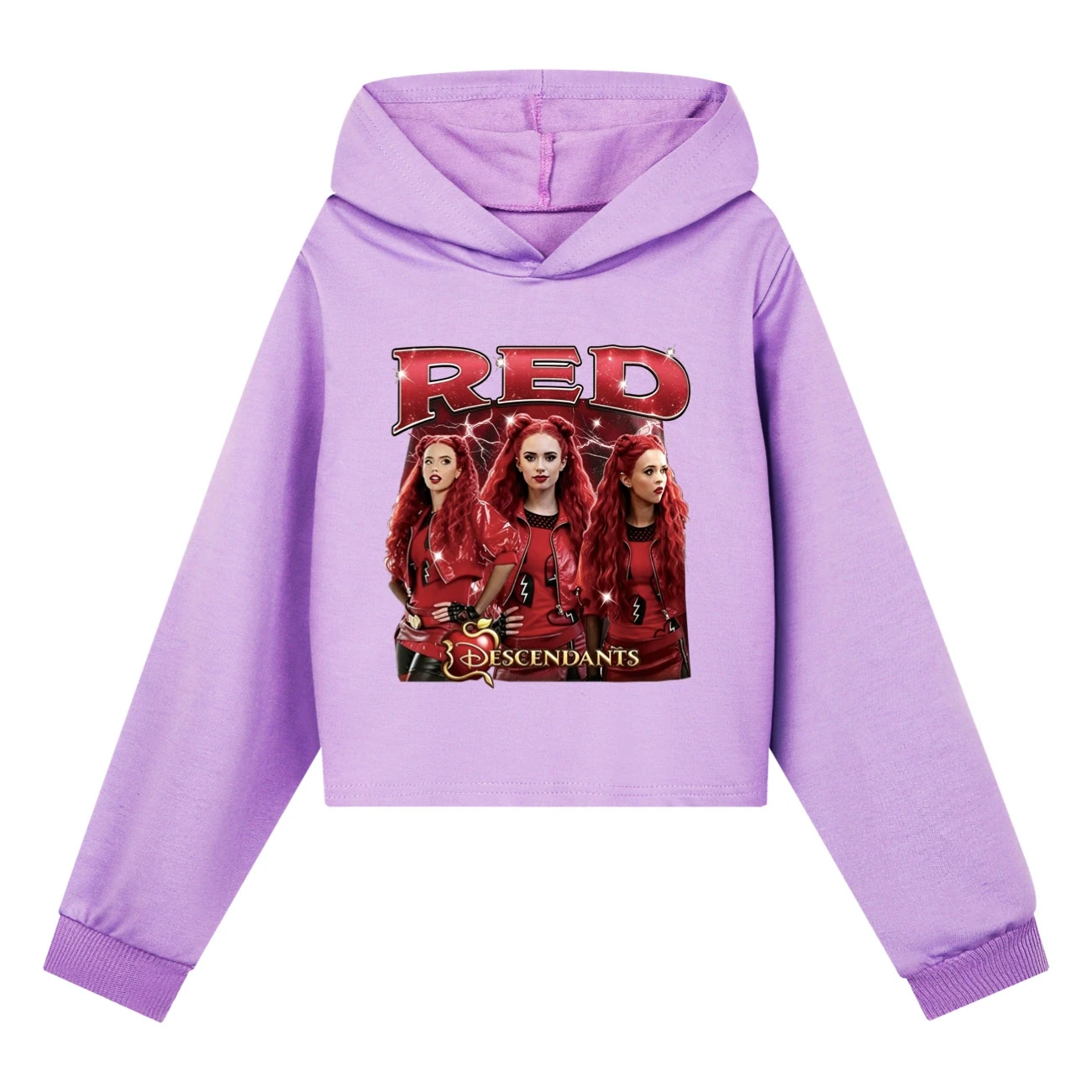 Cropped Hoodie Set — 5797 Edition, Style 01 · Purple