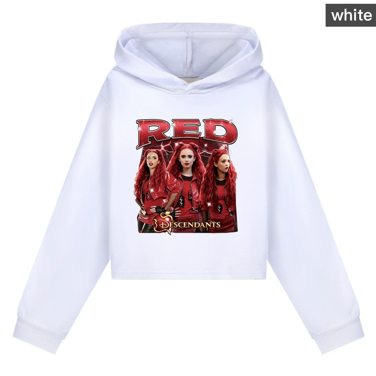 Cropped Hoodie Set — 5797 Edition, Style 02 · White
