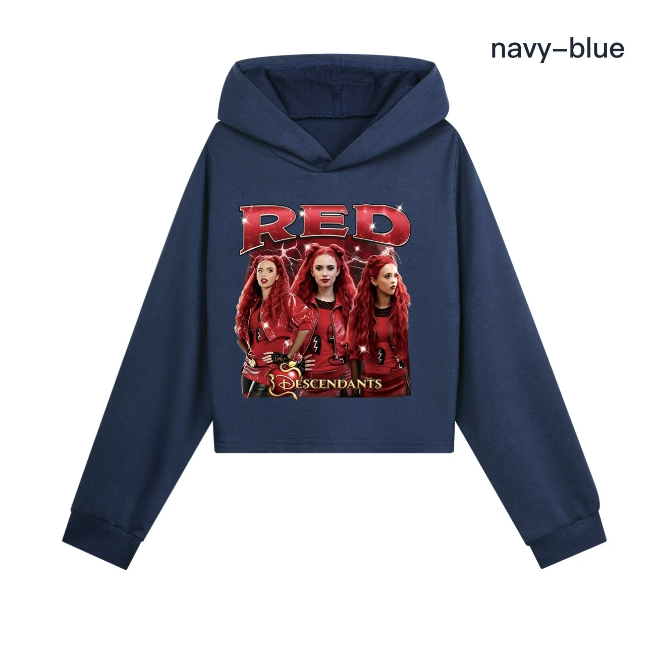 Cropped Hoodie Set — 5797 Edition, Style 08 · Navy