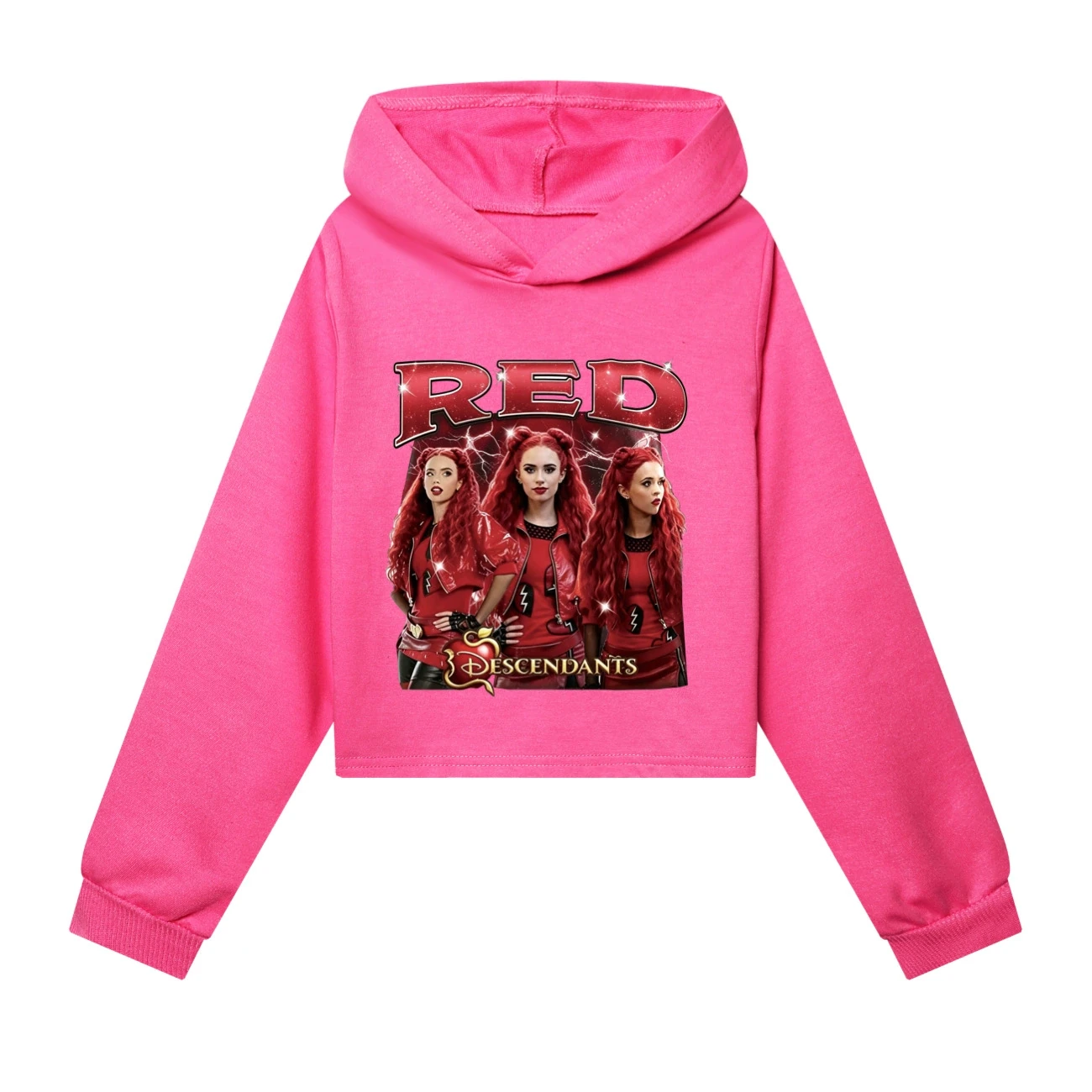 Cropped Hoodie Set — 5797 Edition, Style 09 · Rose