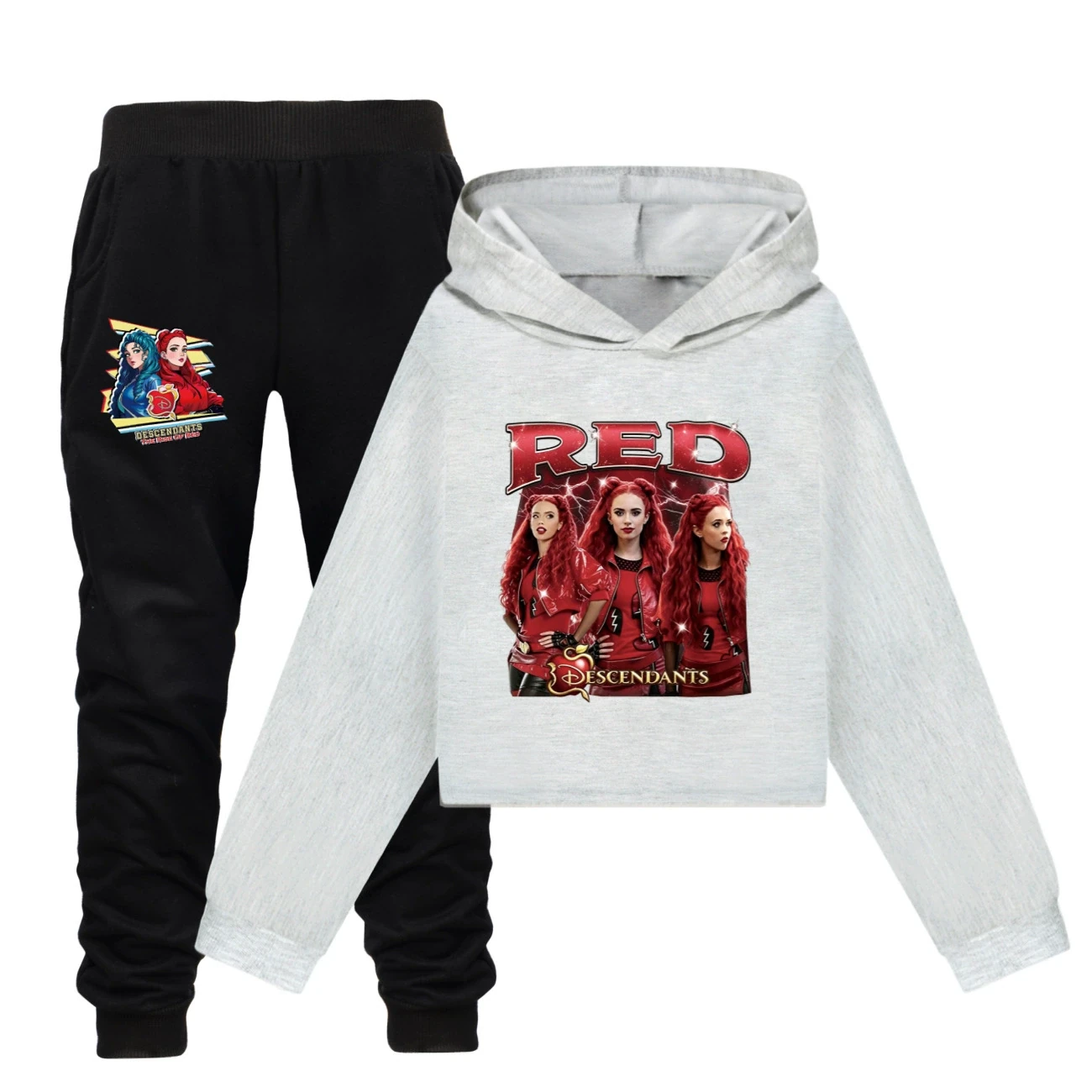 Cropped Hoodie Set — 5797 Edition, Style 22 · Set · Grey
