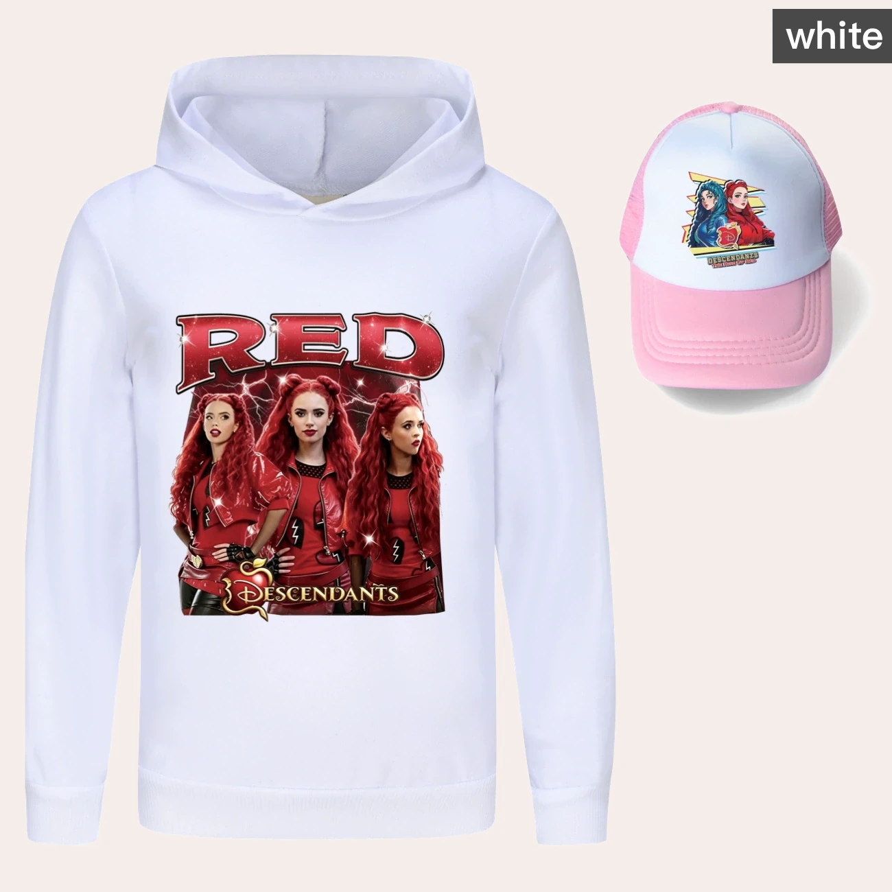 Graphic Hoodie & Sun Hat Set — 5797 Edition product view