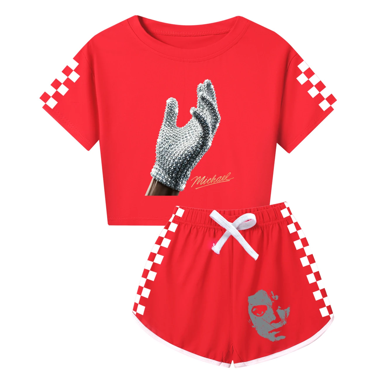 Spotlight Kids Family Lounge Set, Style 01 · Red