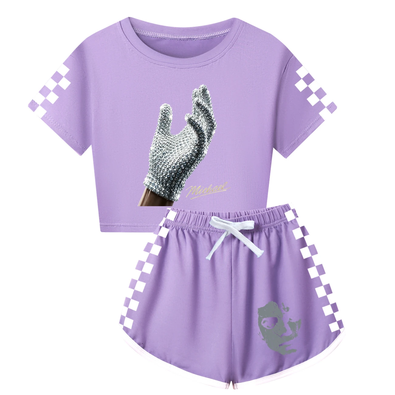 Spotlight Kids Family Lounge Set, Style 04 · Purple