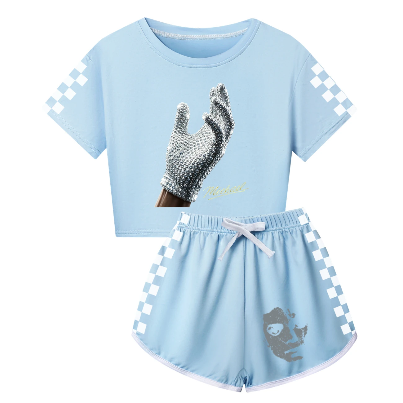 Spotlight Kids Family Lounge Set, Style 06 · Light Blue