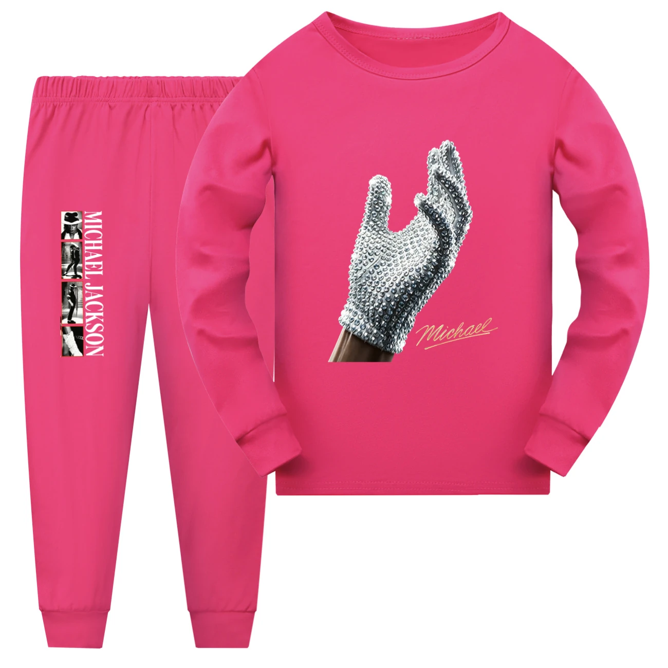 Spotlight Kids Family Lounge Set, Style 11 · Long Sleeve · Rose