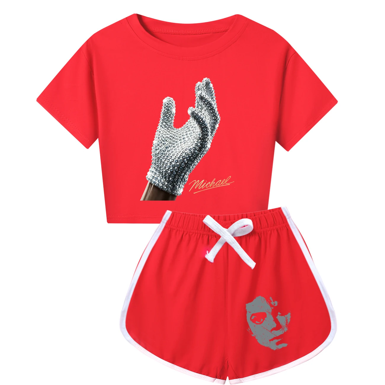 Spotlight Kids Family Lounge Set, Style 16 · Red