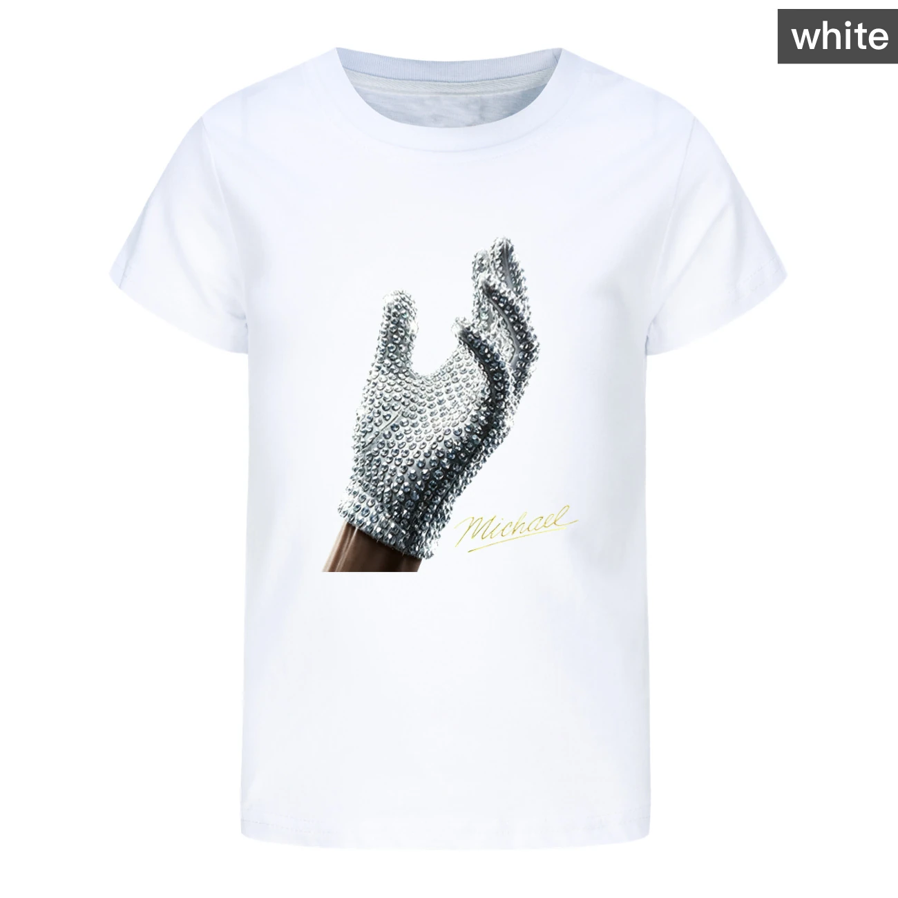 Spotlight Graphic Tee & Jogger Set, Style 01 · White