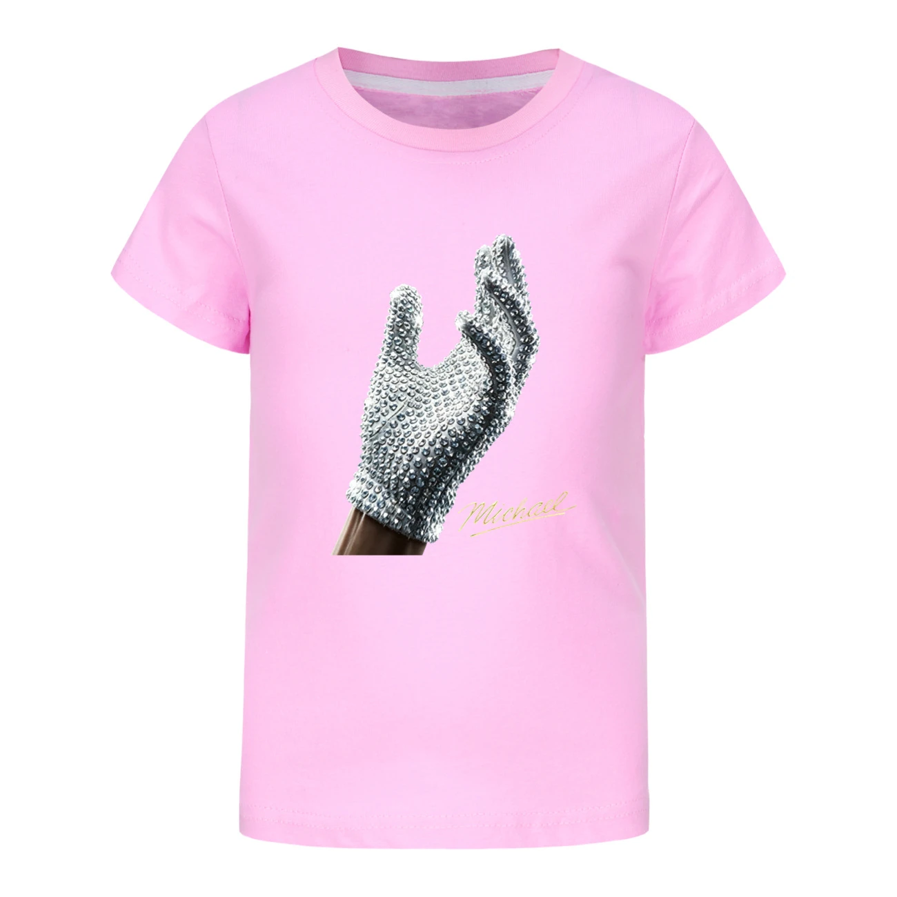 Spotlight Graphic Tee & Jogger Set, Style 11 · Pink