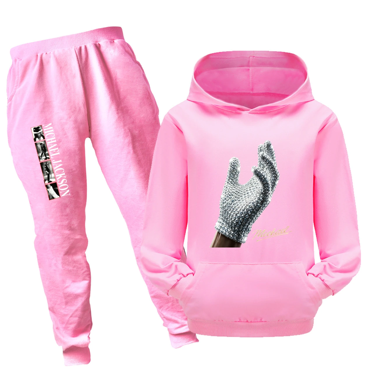 Spotlight Adventure Hoodie & Jogger Set, Style 19 · Set · Pink