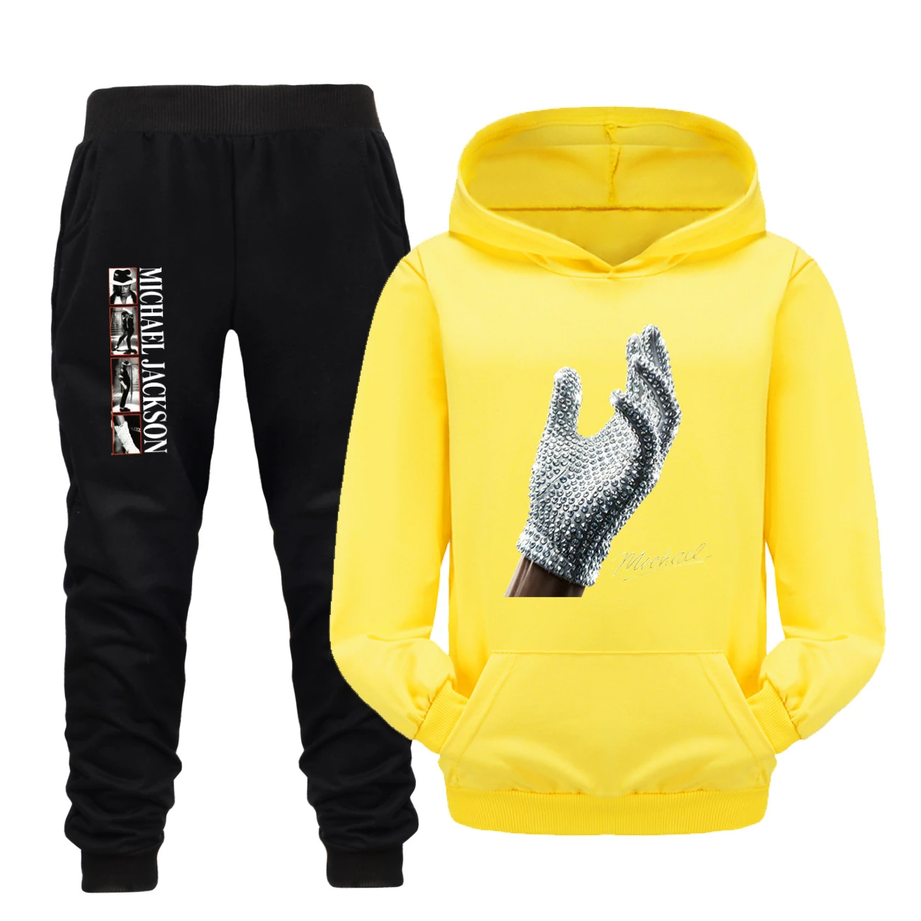 Spotlight Adventure Hoodie & Jogger Set, Style 24 · Set · Yellow
