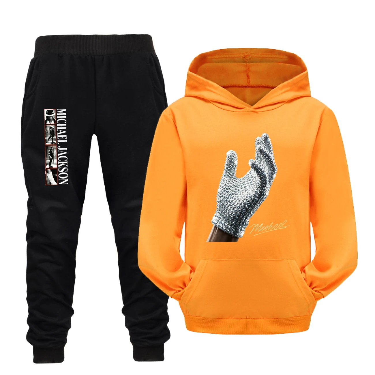 Spotlight Adventure Hoodie & Jogger Set, Style 25 · Set · Orange