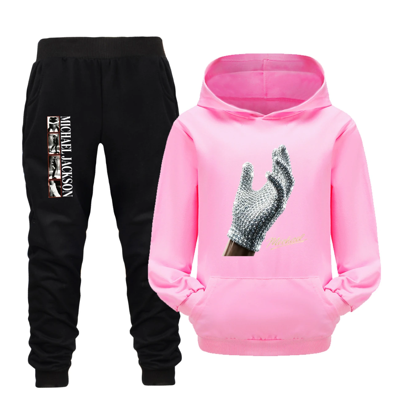Spotlight Adventure Hoodie & Jogger Set, Style 28 · Set · Pink
