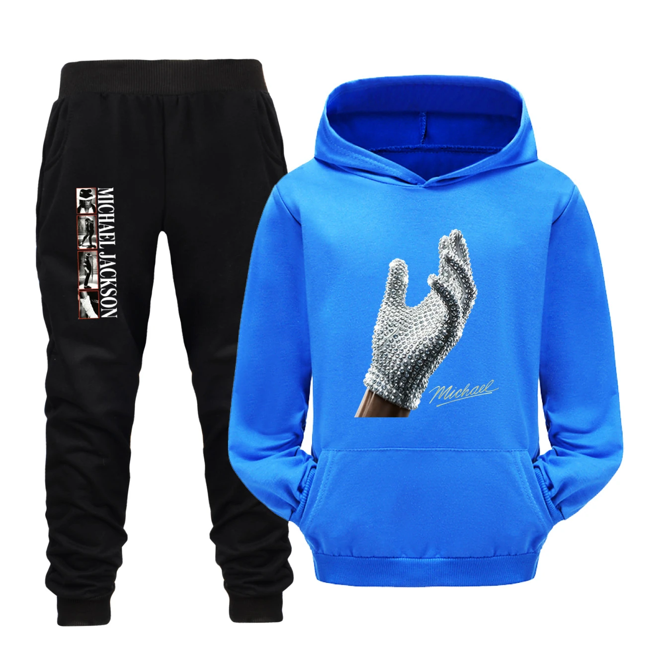 Spotlight Adventure Hoodie & Jogger Set, Style 29 · Set · Blue