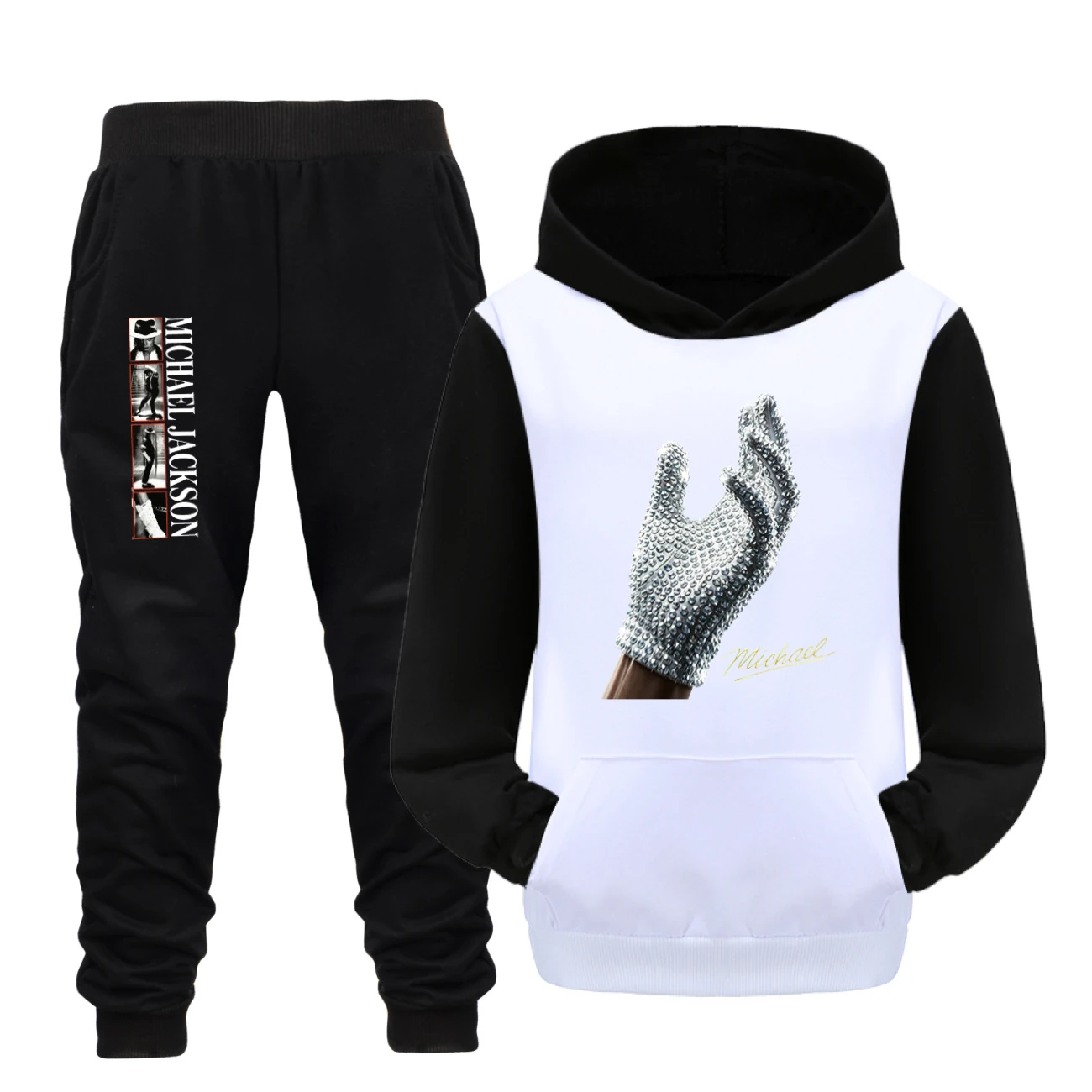 Spotlight Adventure Hoodie & Jogger Set, Style 32 · Set · Black