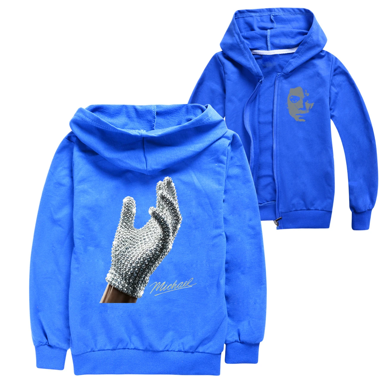 Spotlight Zip-Up Track Set, Style 04 · Deep Blue