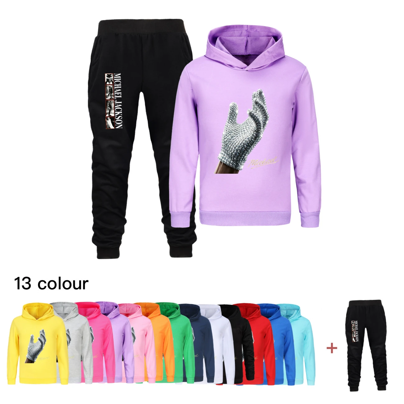 Spotlight Classic Hoodie & Jogger Set, clean product view
