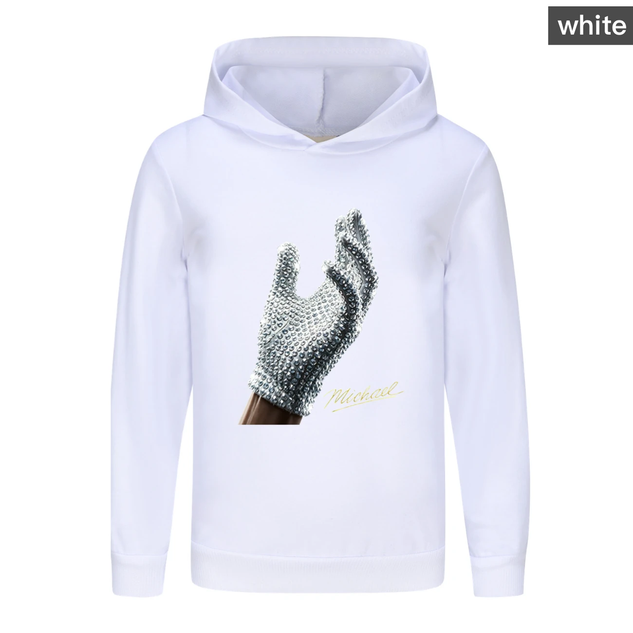 Spotlight Classic Hoodie & Jogger Set, Style 05 · White