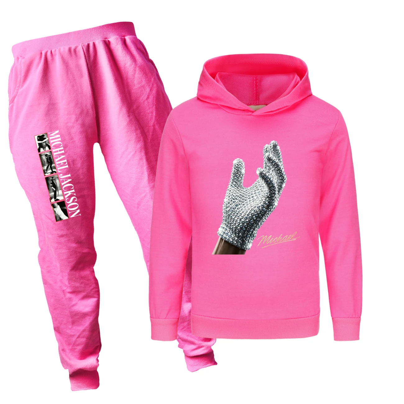 Spotlight Classic Hoodie & Jogger Set, Style 17 · Set · Rose