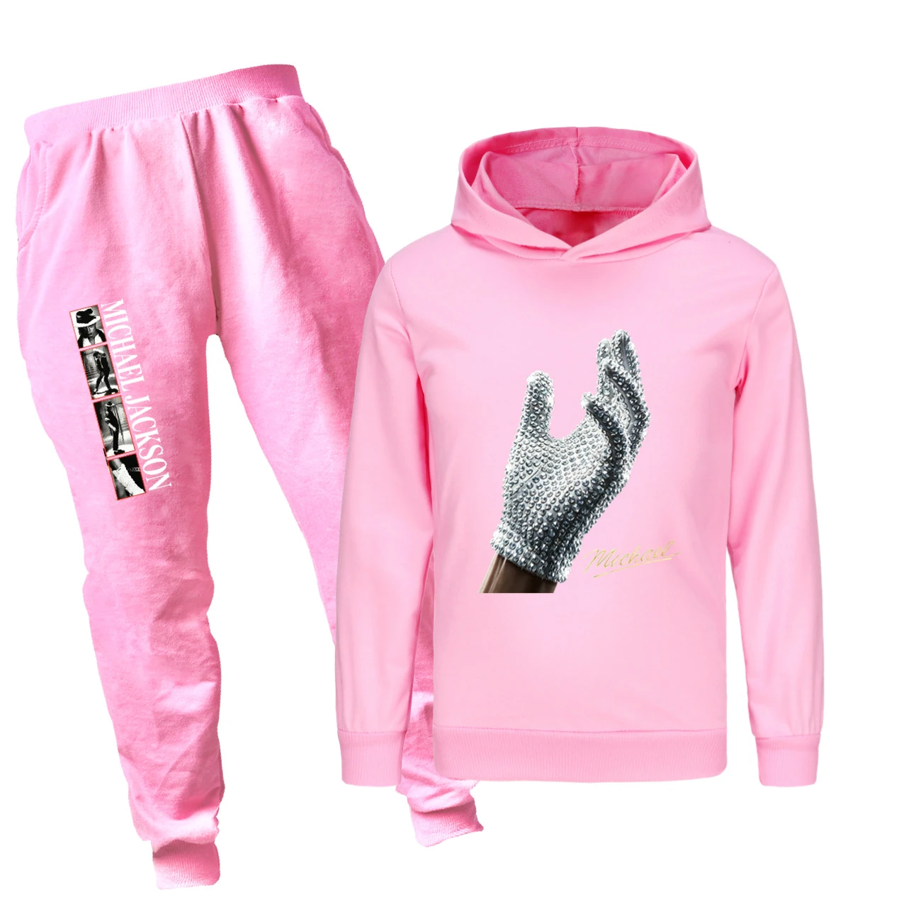Spotlight Classic Hoodie & Jogger Set, Style 18 · Set · Pink