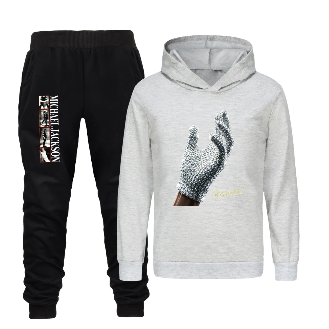 Spotlight Classic Hoodie & Jogger Set, Style 26 · Set · Grey