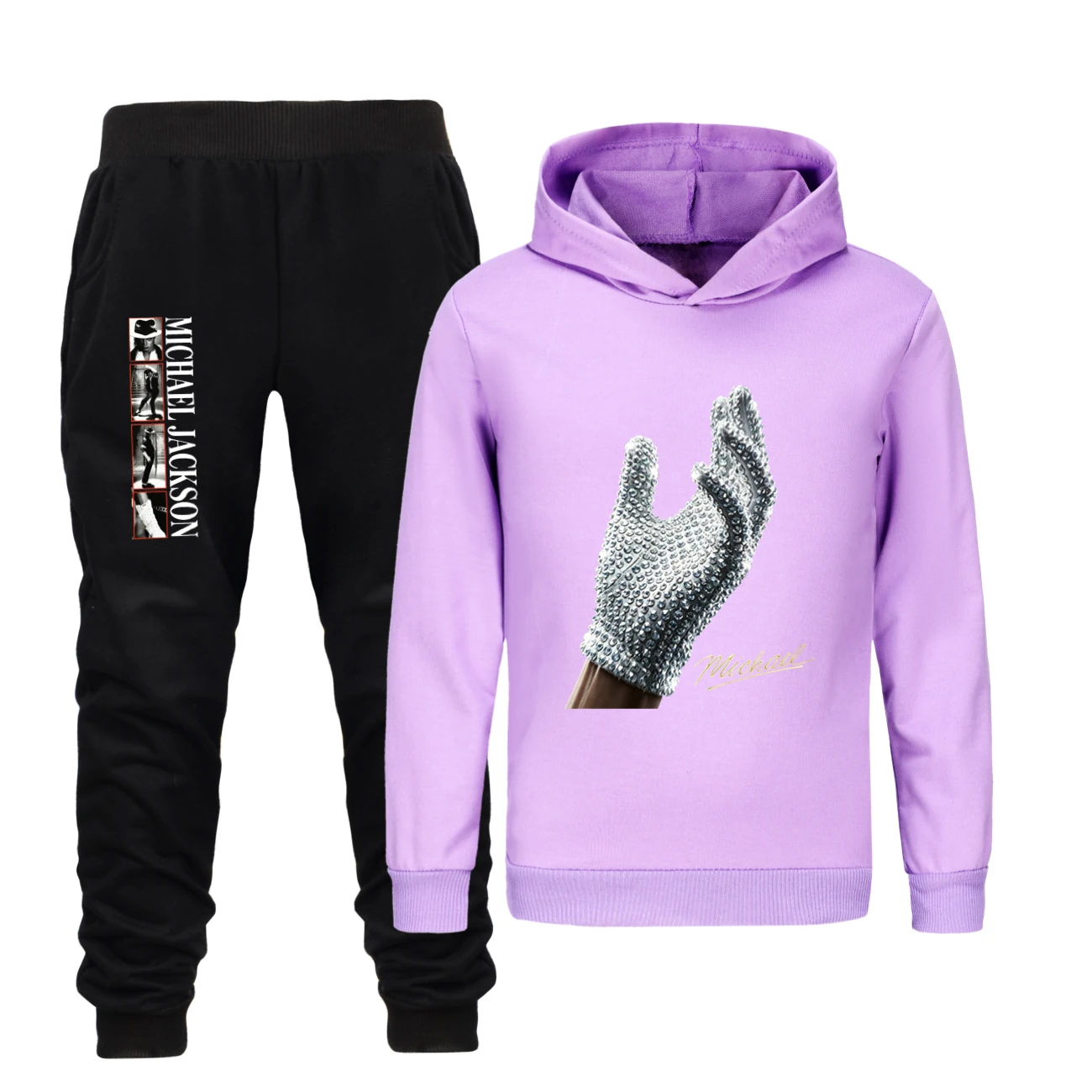 Spotlight Classic Hoodie & Jogger Set, Style 27 · Set · Purple