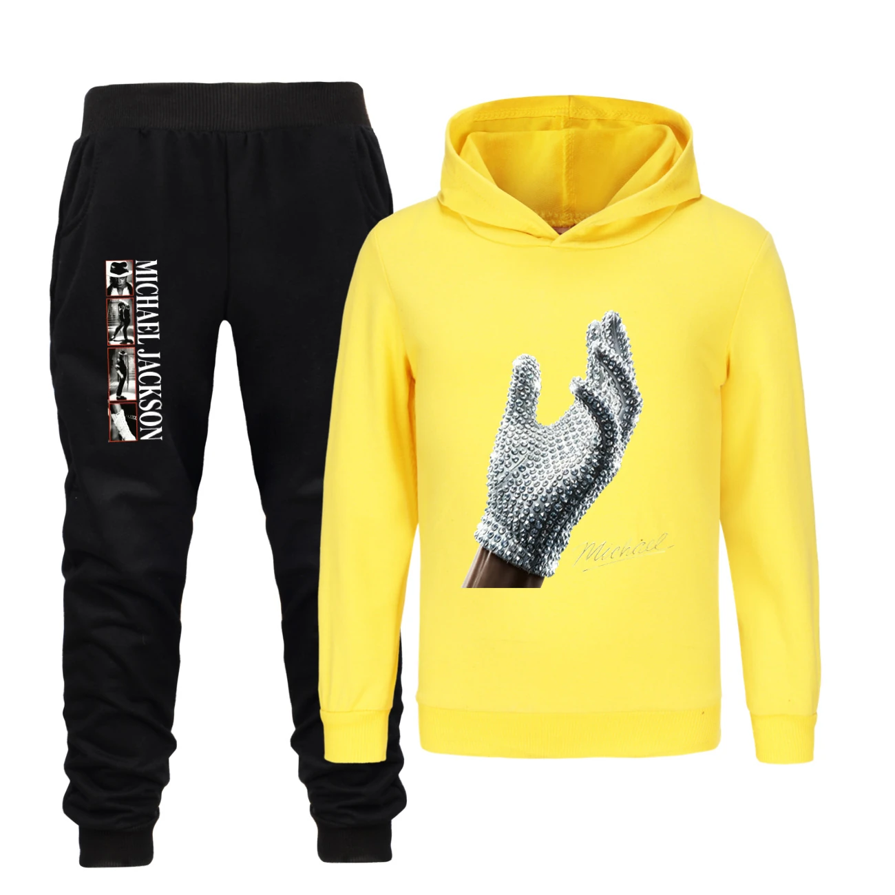 Spotlight Classic Hoodie & Jogger Set, Style 29 · Set · Yellow