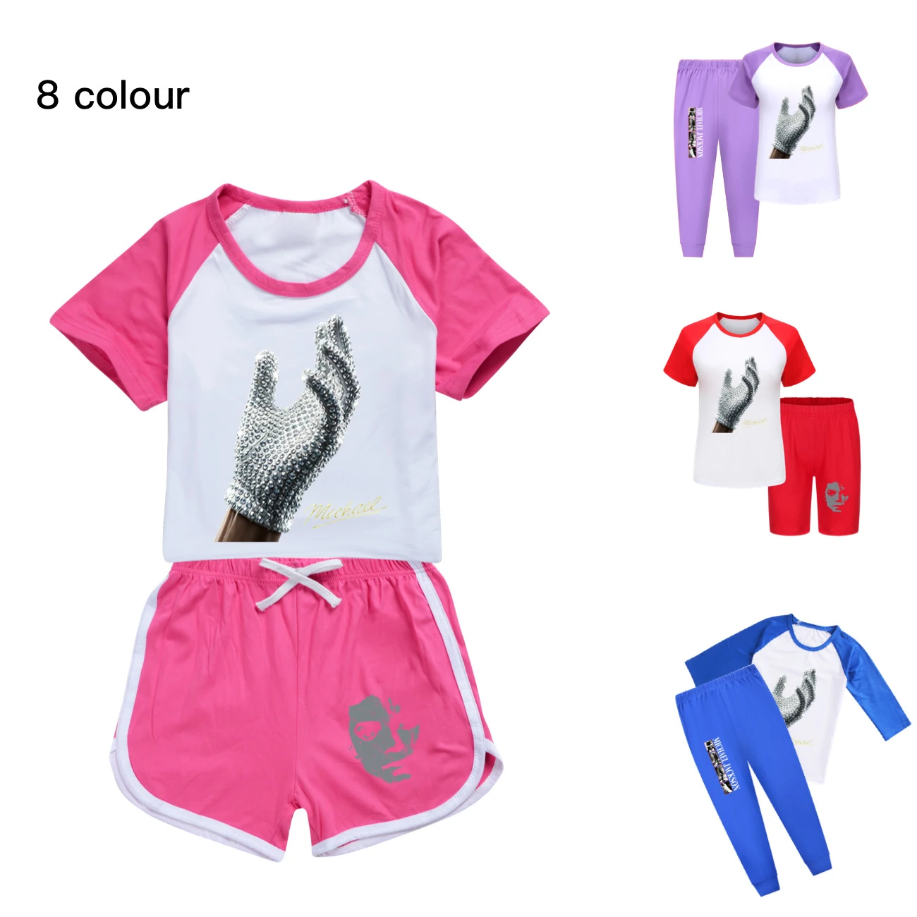 Spotlight Tee & Shorts Active Set, clean product view