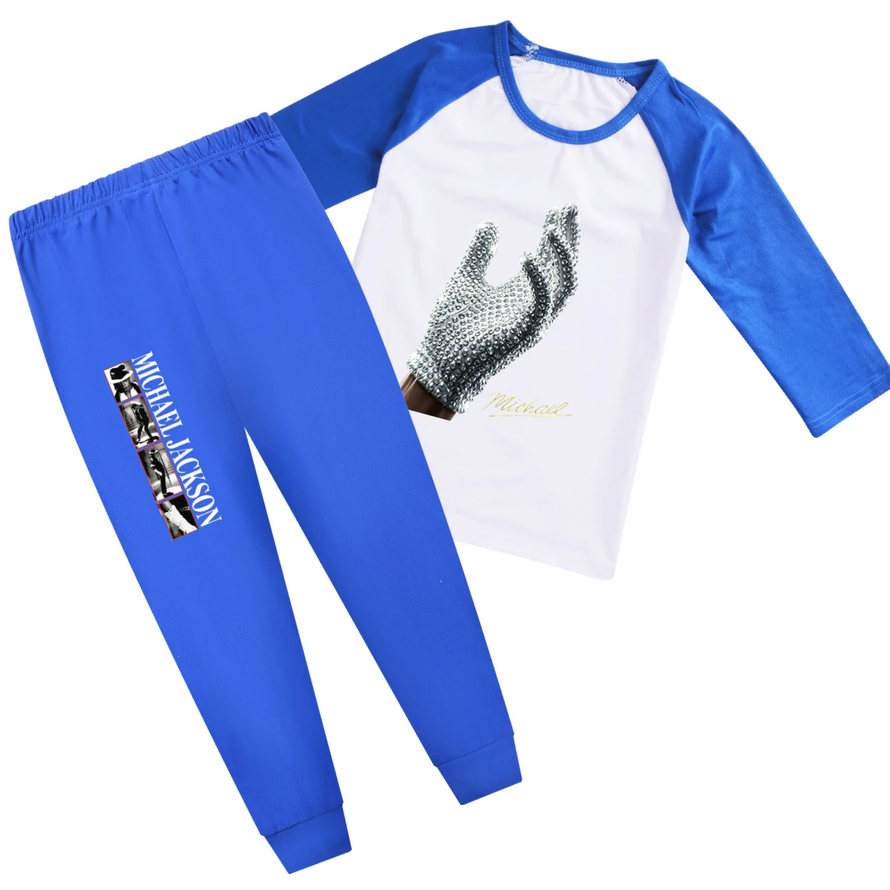Spotlight Tee & Shorts Active Set, Style 26 · Short Sleeve · Blue