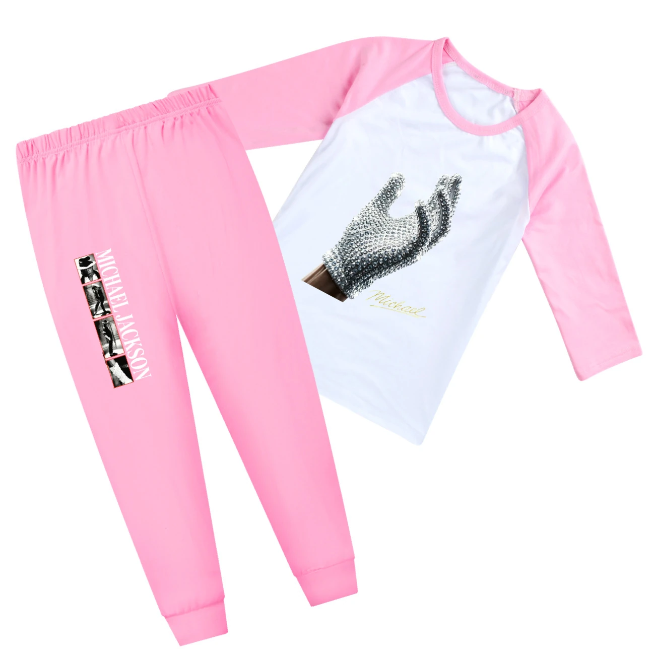 Spotlight Tee & Shorts Active Set, Style 29 · Short Sleeve · Pink