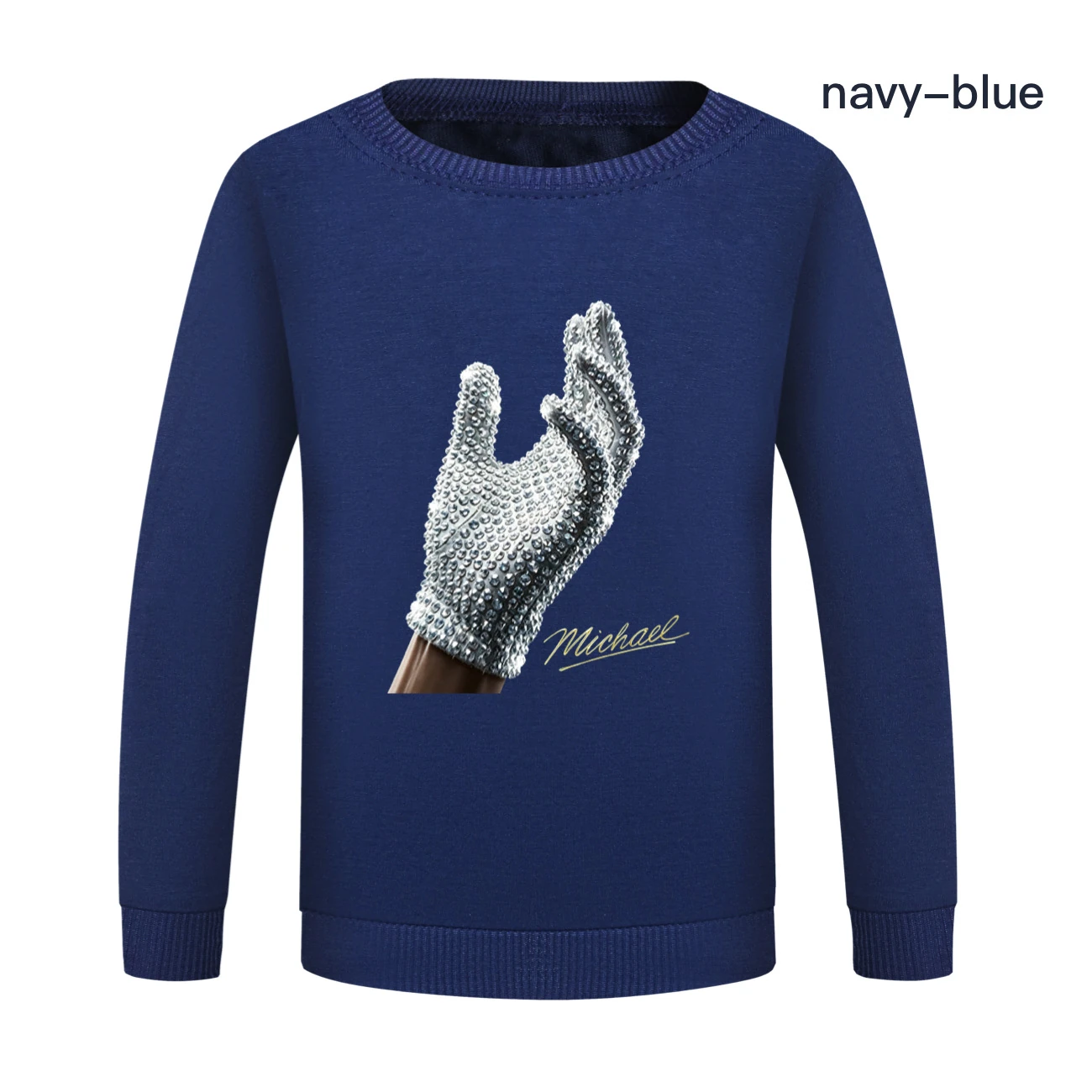 Spotlight Crewneck Sweatshirt Set, Style 08 · Crewneck · Navy