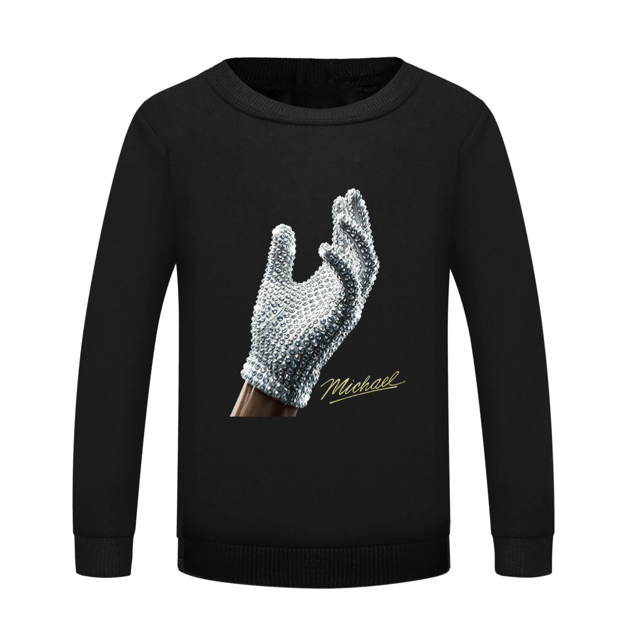 Spotlight Crewneck Sweatshirt Set, Style 09 · Crewneck · Black