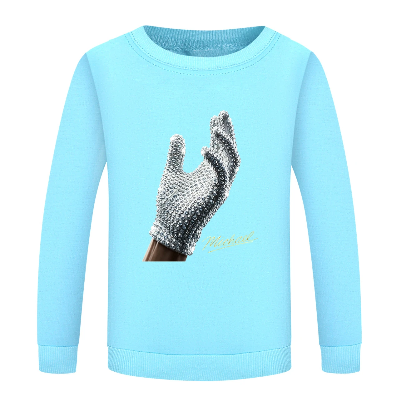 Spotlight Crewneck Sweatshirt Set, Style 15 · Crewneck · Light Blue