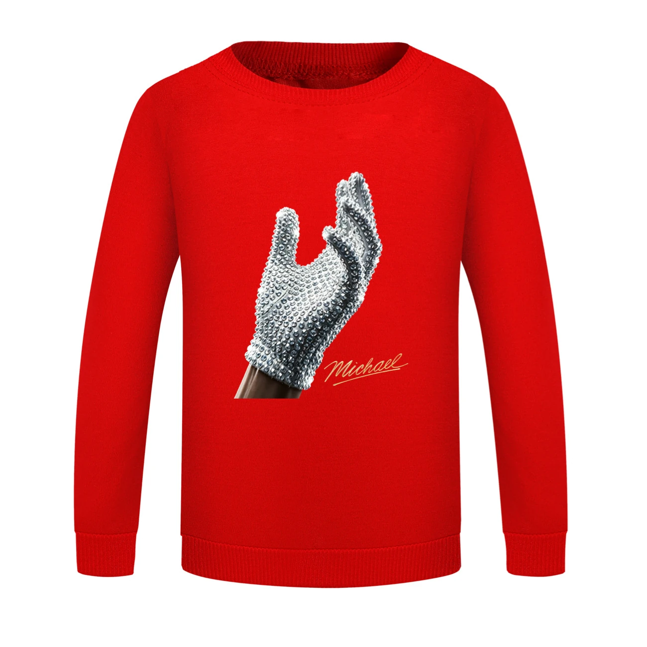Spotlight Crewneck Sweatshirt Set, Style 18 · Crewneck · Red