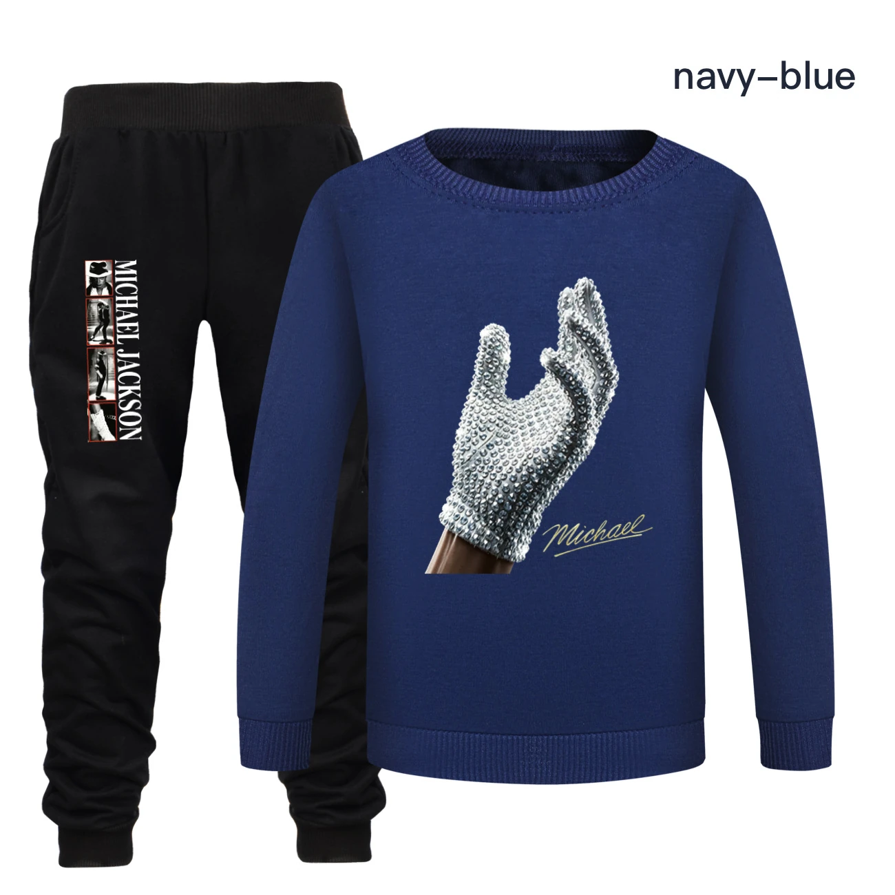 Spotlight Crewneck Sweatshirt Set, Style 26 · Royal Blue