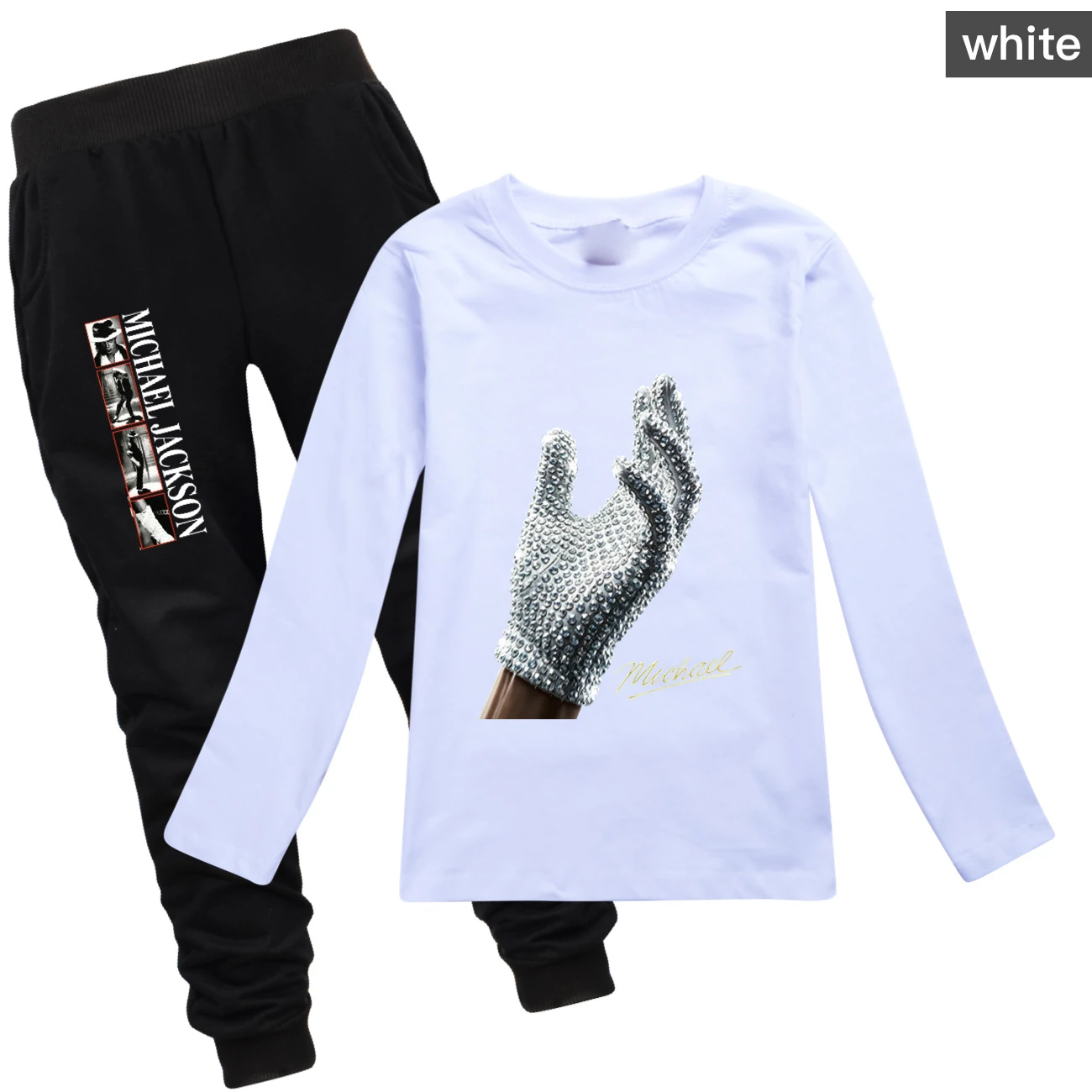 Spotlight Long-Sleeve Play Set, Style 16 · White