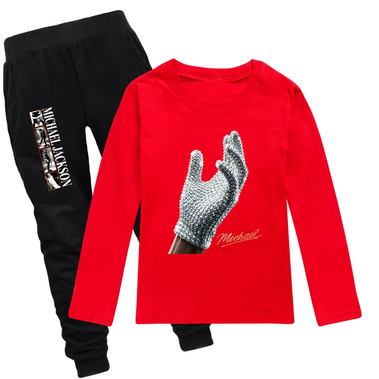 Spotlight Long-Sleeve Play Set, Style 18 · Red