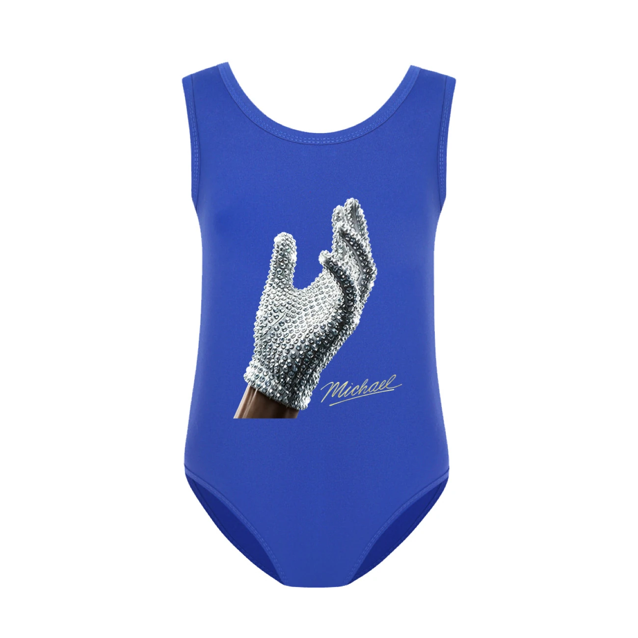Spotlight Girls’ Swimsuit & Cap Set, Style 30 · Blue