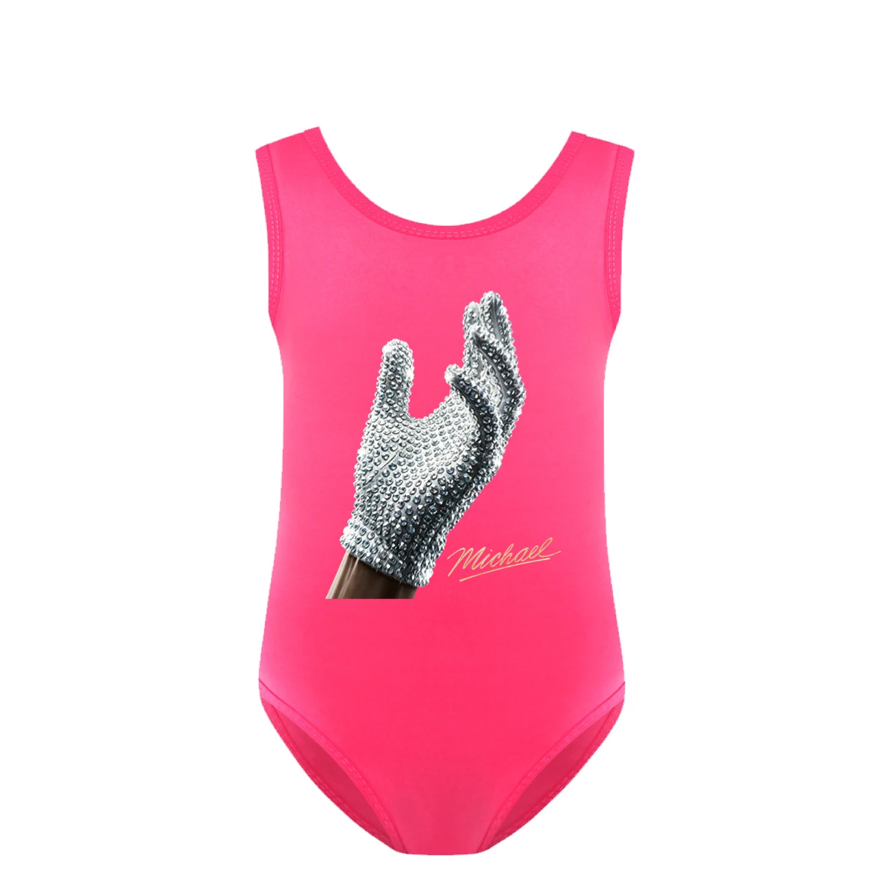 Spotlight Girls’ Swimsuit & Cap Set, Style 32 · Rose