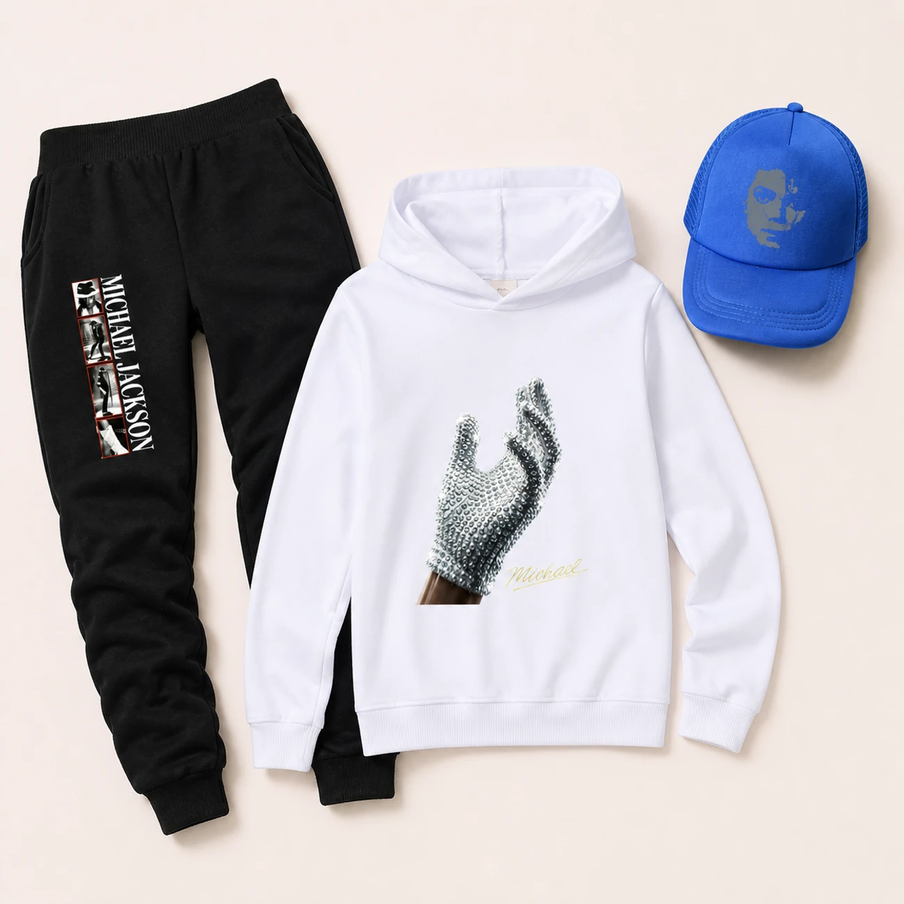 Spotlight Three-Piece Hoodie, Jogger & Hat Set product view