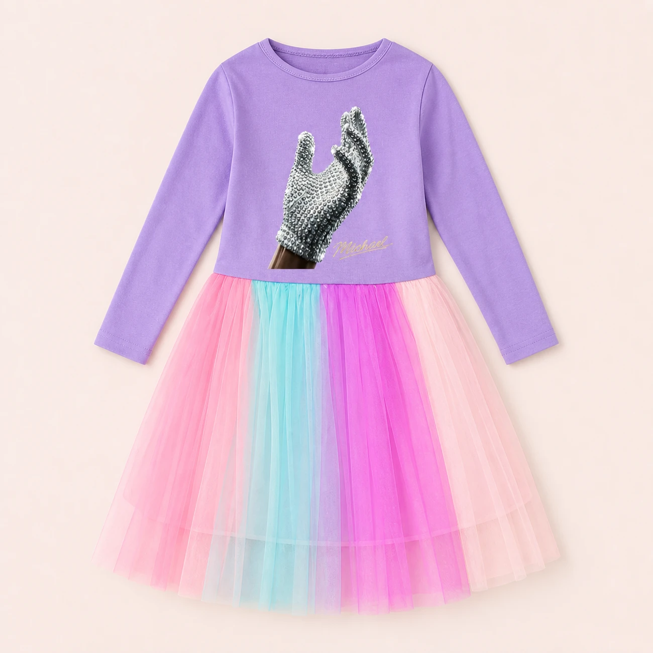 Spotlight Rainbow Tulle Twirl Dress product view