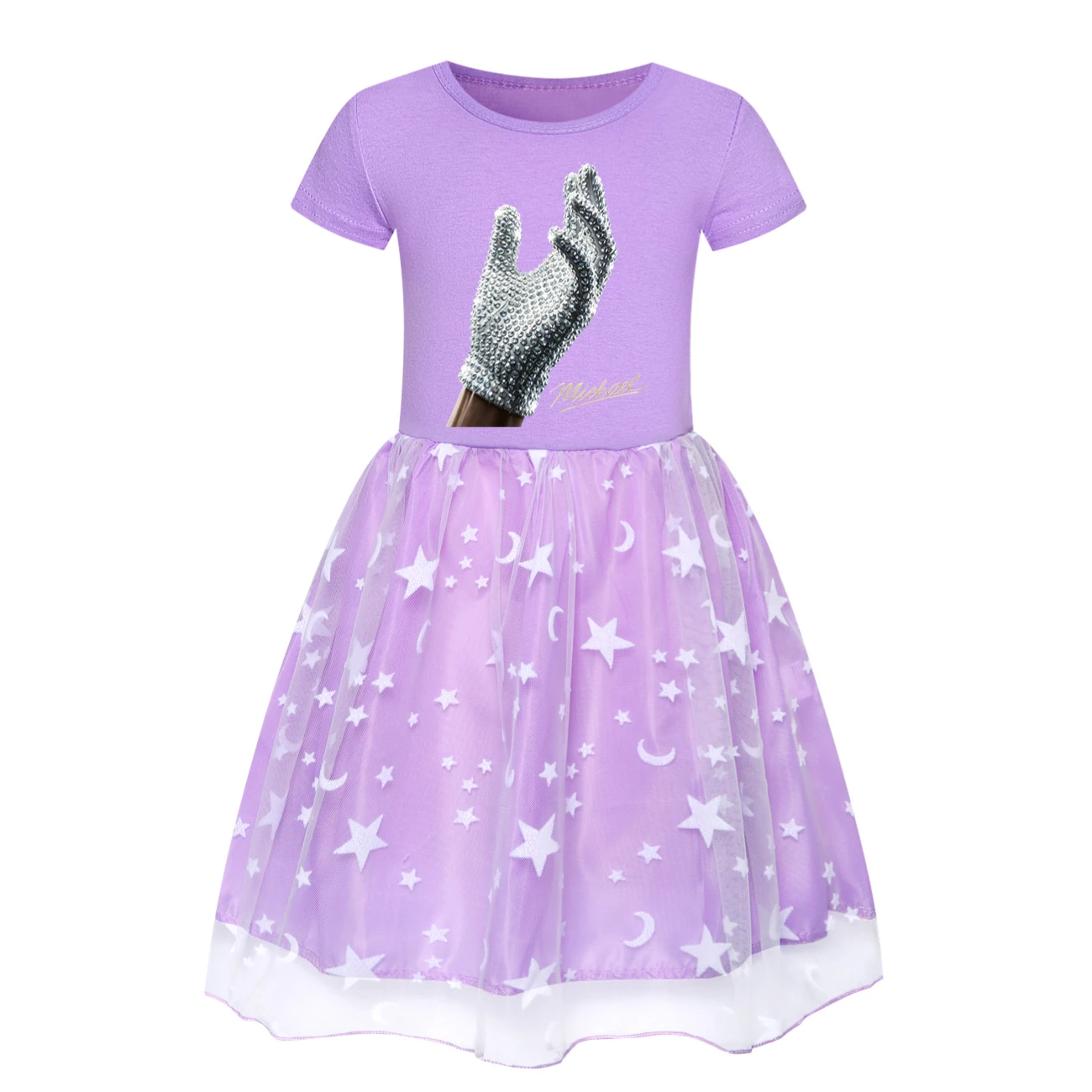 Spotlight Rainbow Tulle Twirl Dress, Style 14 · Purple