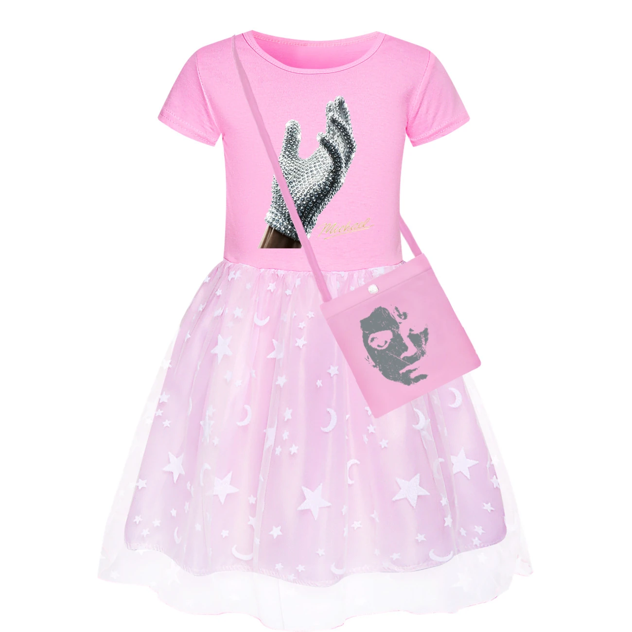 Spotlight Rainbow Tulle Twirl Dress, Style 21 · Dress · with Bag · Pink