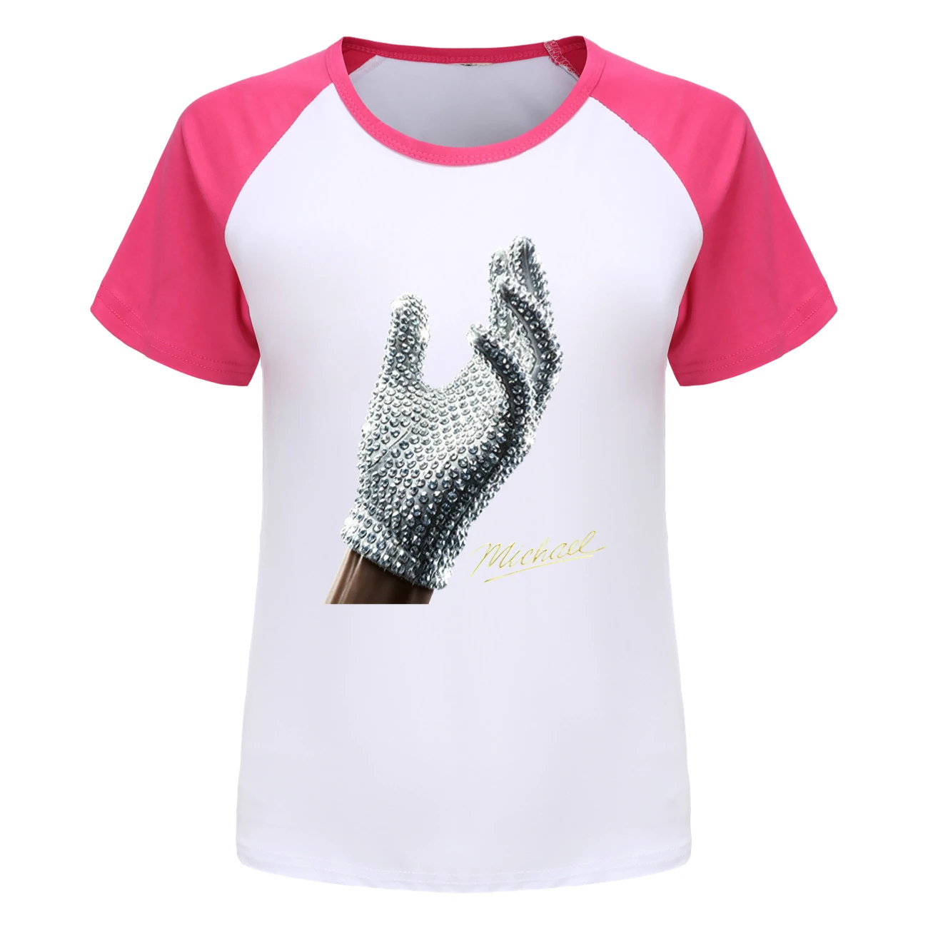 Spotlight Everyday Long & Short Sleeve Tee, Style 10 · Short Sleeve · Rose
