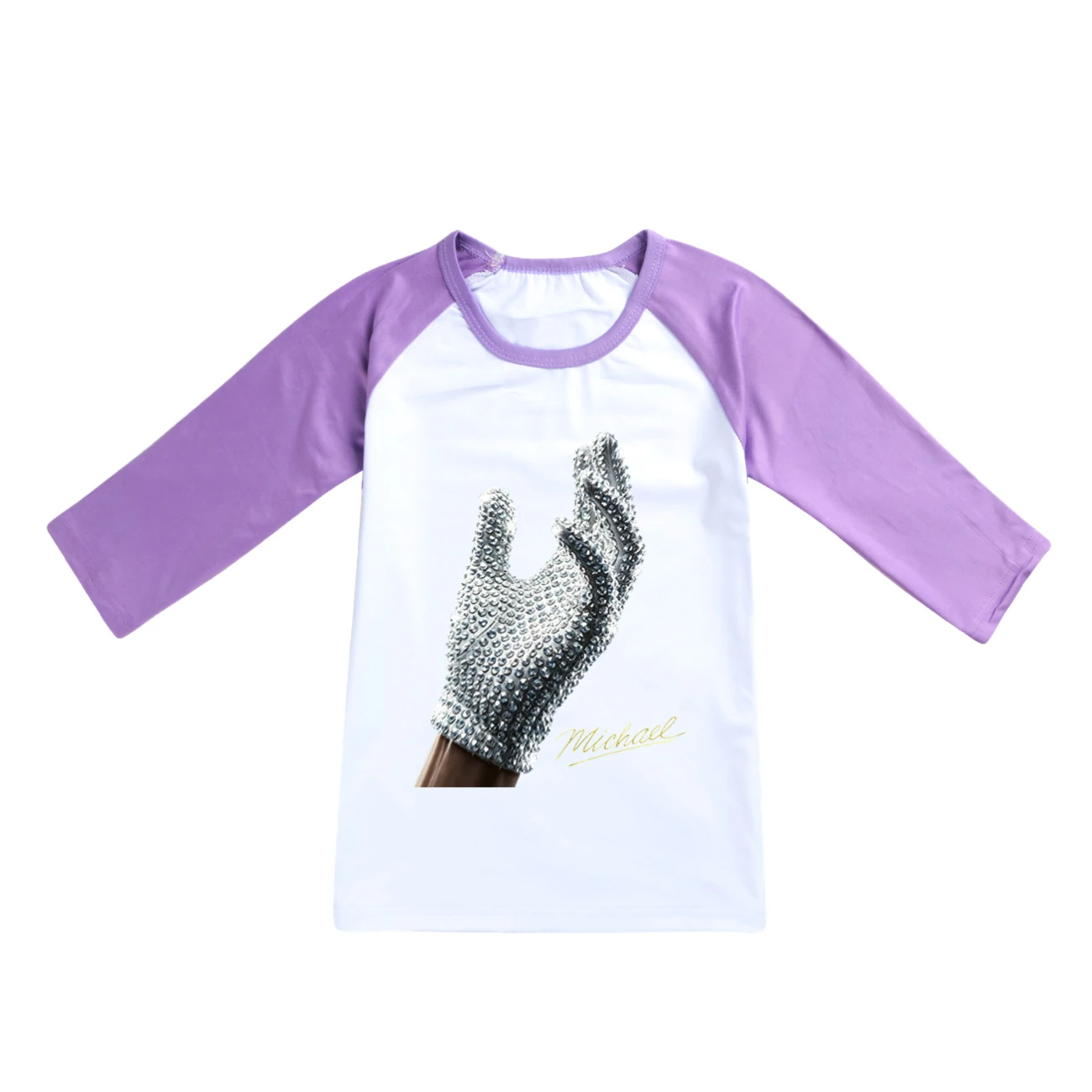 Spotlight Everyday Long & Short Sleeve Tee, Style 32 · Short Sleeve · Purple