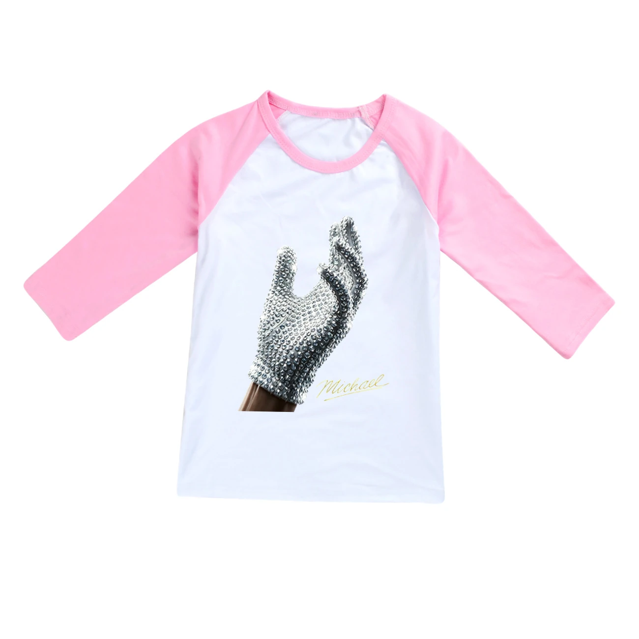 Spotlight Everyday Long & Short Sleeve Tee, Style 38 · Short Sleeve · Pink