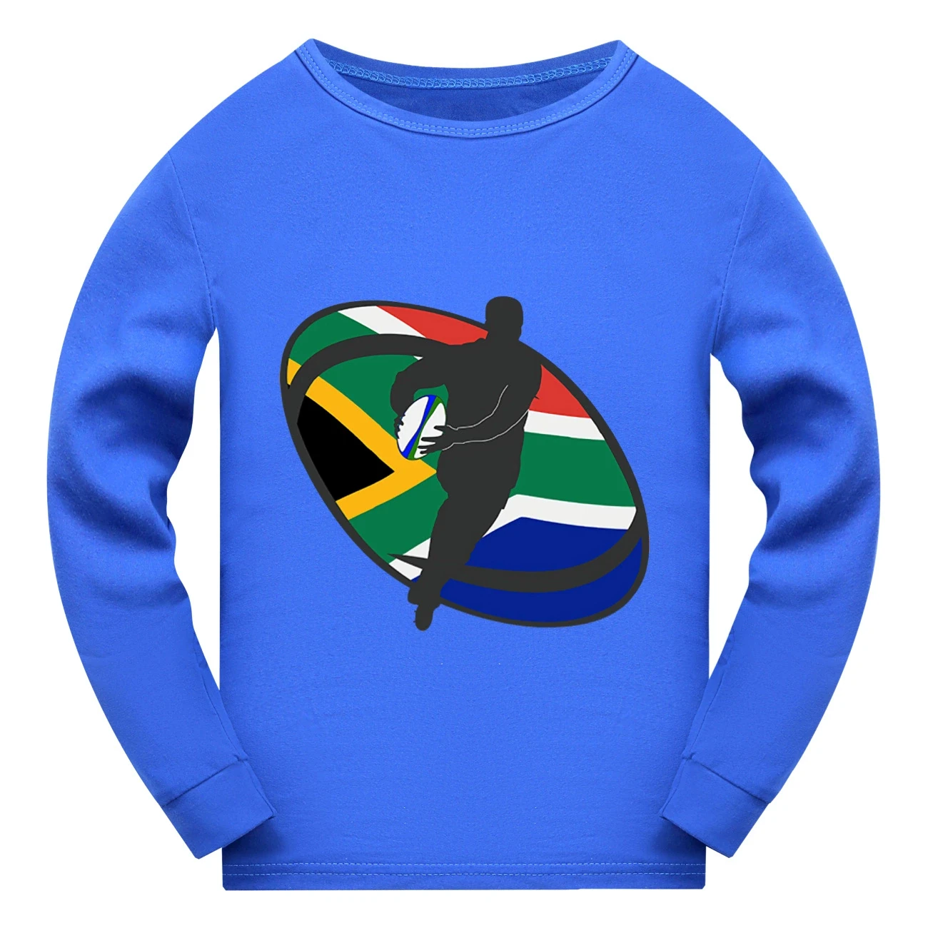Everyday Long & Short Sleeve Tee — 5807 Edition, Style 04 · Long Sleeve · Blue